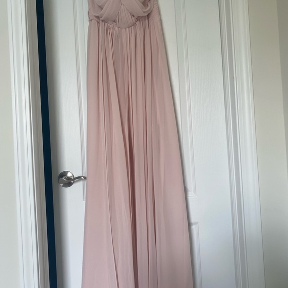 Birdy Grey Grace Convertible Bridesmaid Dress Pale Blush - Picture 9 of 10